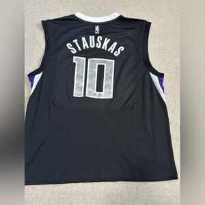 Sacramento Kings Adidas Nike Stauskas Jersey Size XL